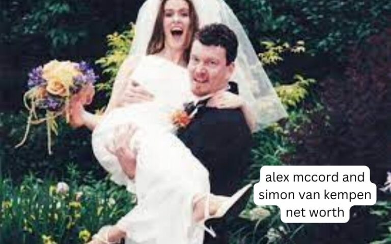 alex mccord and simon van kempen net worth
