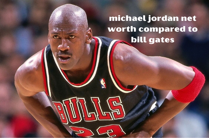michael jordan net worth compared to bill gates