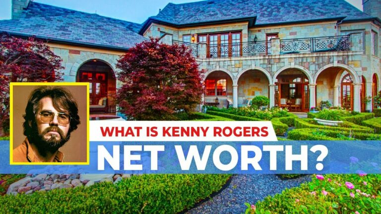 Kenny Rogers Net Worth: Exploring The Success Of Usa’S Country Musician